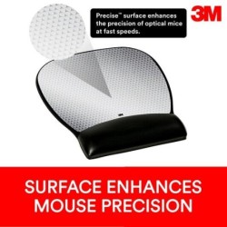 3m Mw310le	Mousepad And Wrist Rest Gel Blk