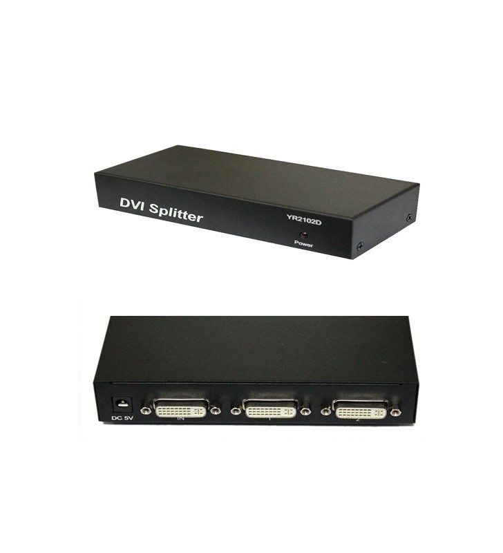 4XEM 4XDVI2S 3PORT DVI SPLITTER