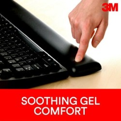 3m Wr340le	Keyboard Wrist Rest Gel Black