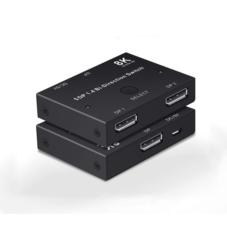 4XEM 2X1 8K DISPLAYPORT SWITCH