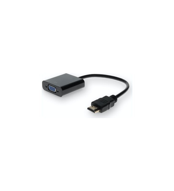 Addon 5pk 8in HDMI To VGA M/F Black