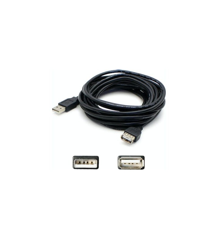 Addon Addon USB 2.0 A M/F Cable 30ft