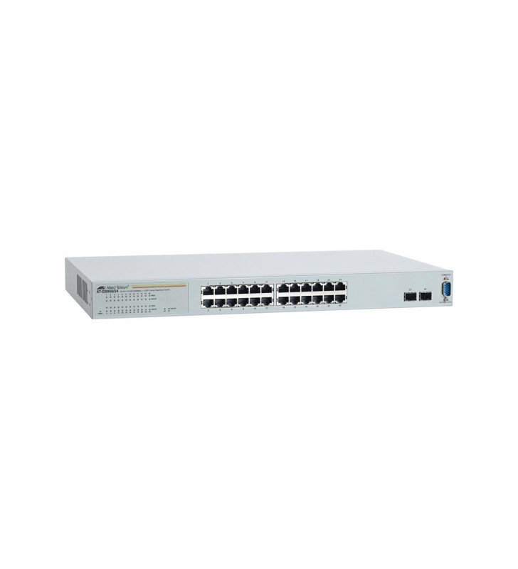 Allied Telesis 24port 10/100/1000bt Plus 4 Sfp