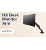 Ergotron Hx Desk Dual Mntr Arm Mbk