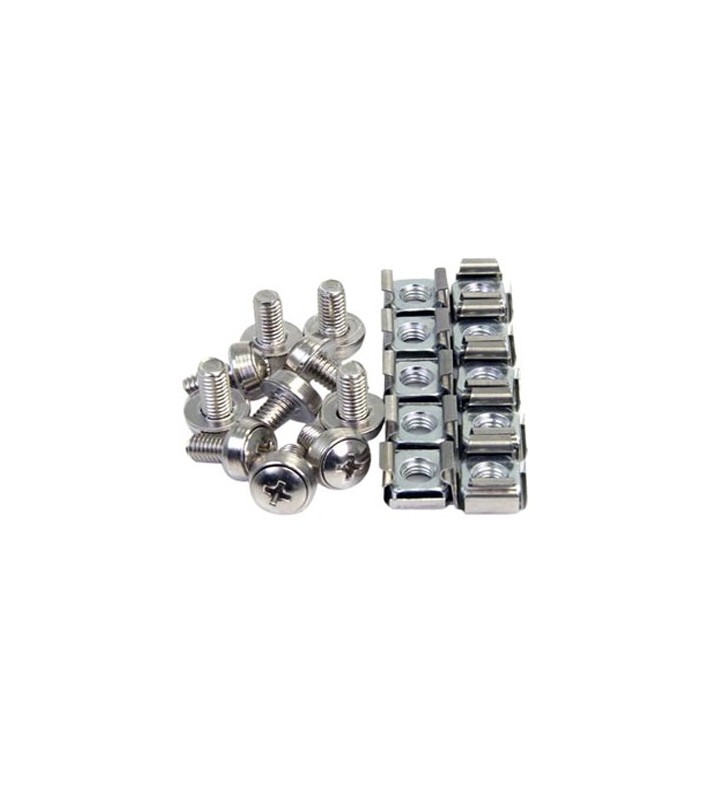 4XEM 50PK M6 SCREWS AND CAGE NUTS