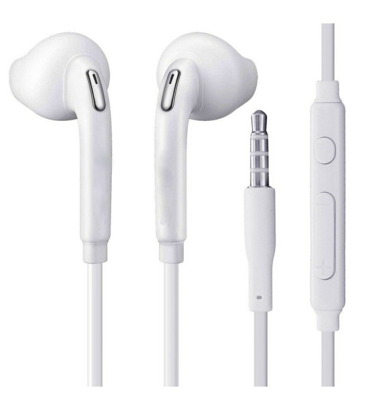 4XEM WHITE EARPHONES WIRED FOR