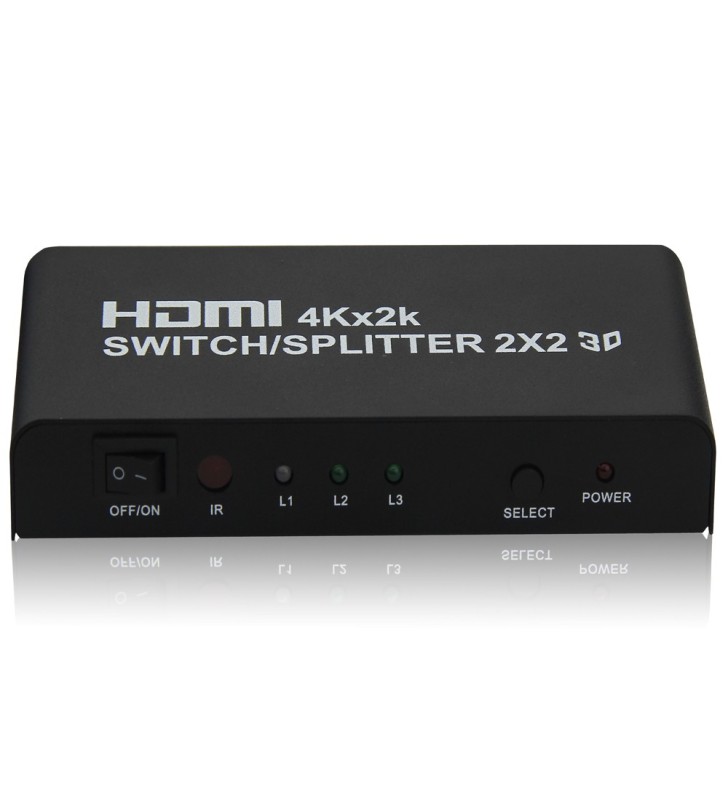 4XEM 2X2 HDMI MATRIX VIDEO SPLITTER