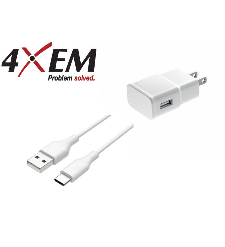 4XEM SAMSUNG WALL CHARGER KIT 2.1A