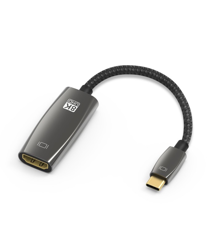 4XEM 8IN USB TYPE C TO HDMI FEMALE