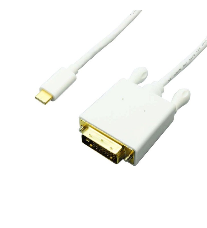 4XEM 6FT USBC TO DVI ADAPTER