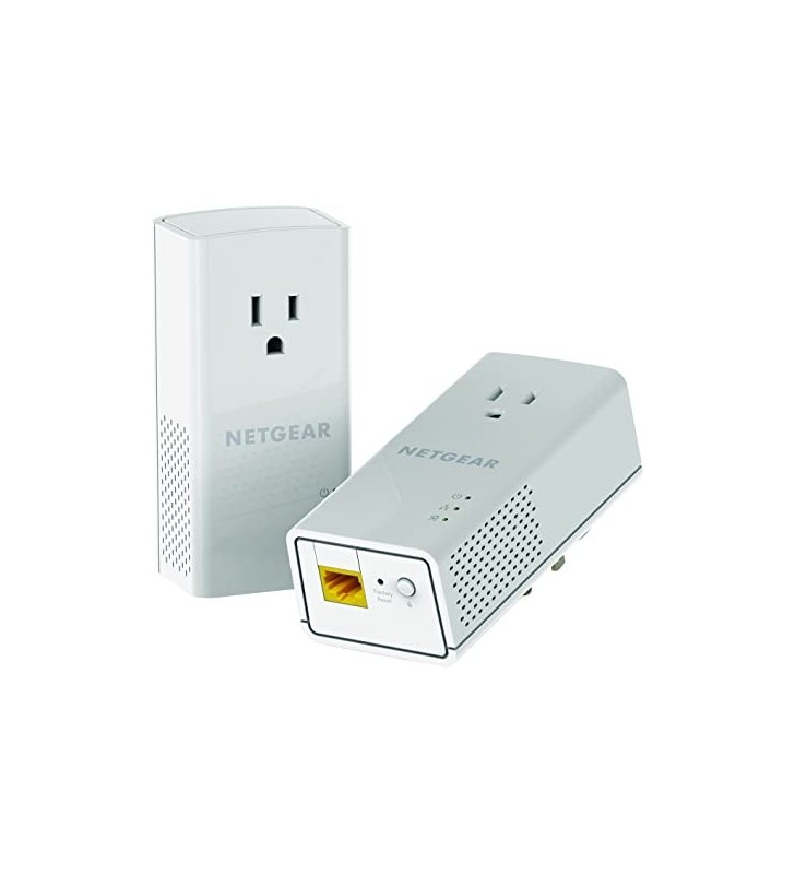 Netgear Powerline 1200 + Extra Outlet Plp1200-100pas