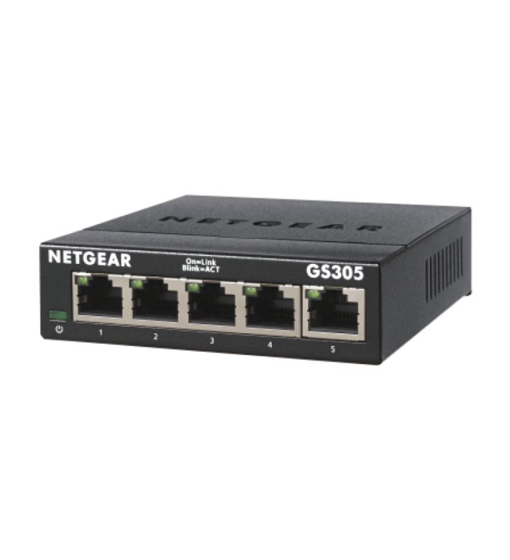 Netgear 5port Gigabit Ethernet Gs305-300pas