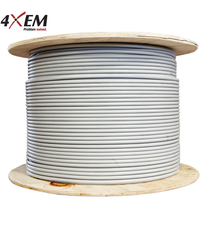 4XEM 1000FT ROLL OF CAT7 1000MHZ UTP