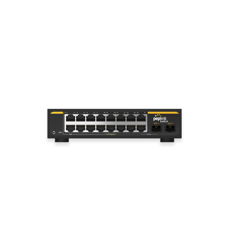 Peplink 16-Port SD Switch PSW-16-240W-RUG