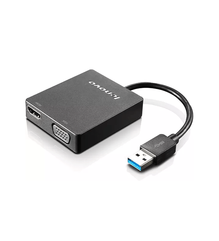 Lenovo USB 3.0 To Vga/Hdmi Adapter Lenovo USB 3.0 To Vga/Hdmi Adapter