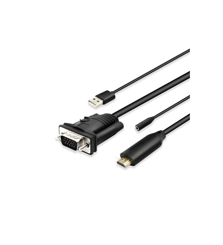 4XEM 3FT HMDI TO VGA ADAPTER CABLE