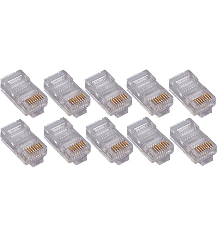 4XEM 1000PK MODULAR CAT5E PLUGS FOR